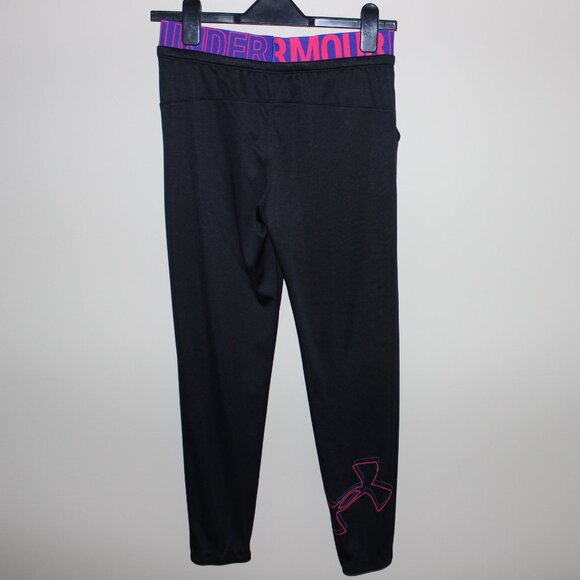 FREE WITH ANY BUY❤️UNDER ARMOUR Girls Graphic Tracksuit Trousers Pants Leggings - Picture 4 of 5